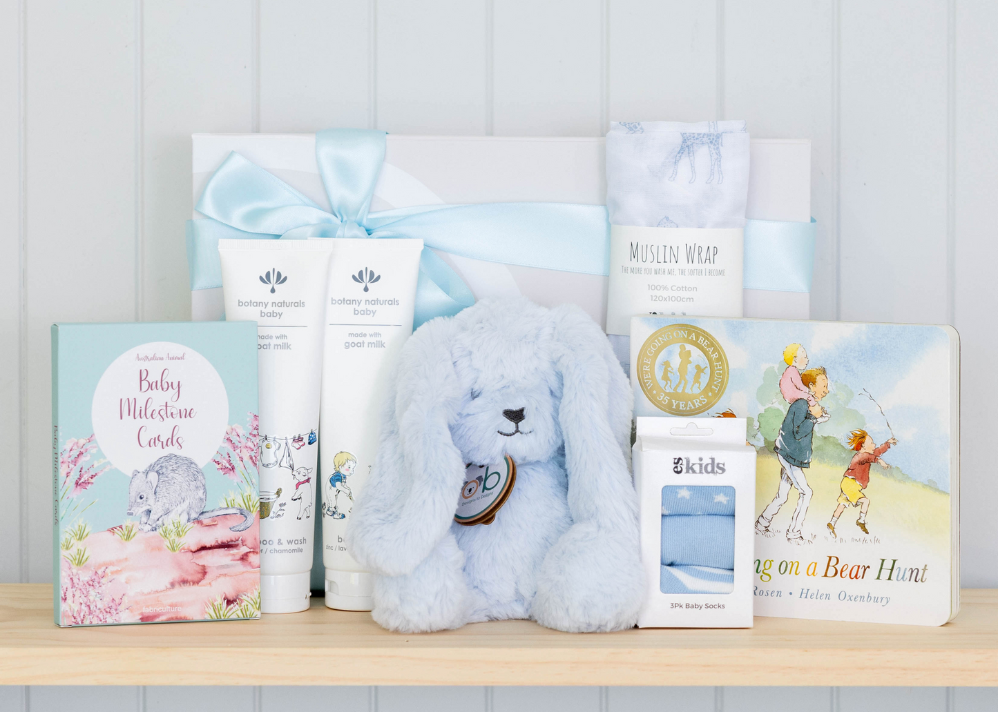 Blue Baby Hamper
