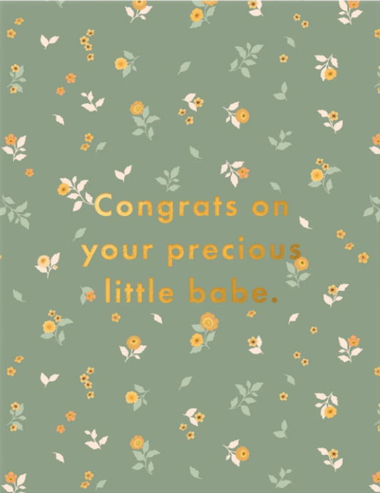 Precious Baby Card