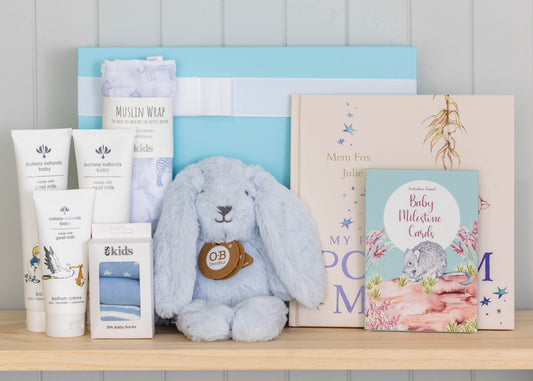 Blue Baby Hamper