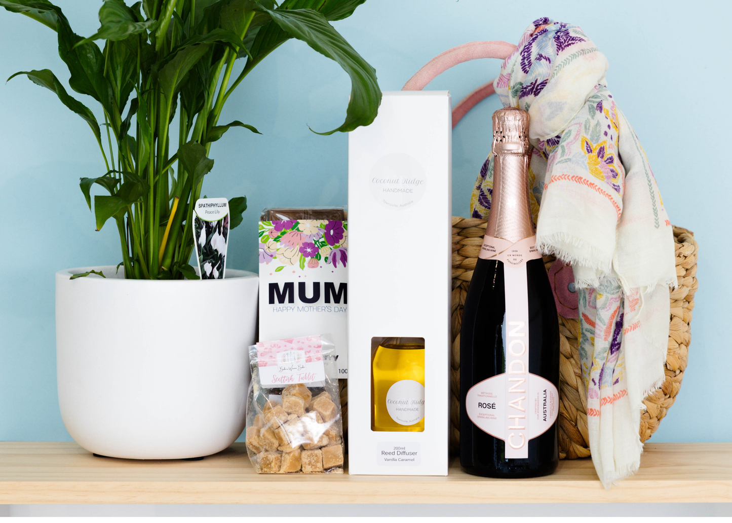 Chandon Rose Basket Hamper (Local Delivery Only)