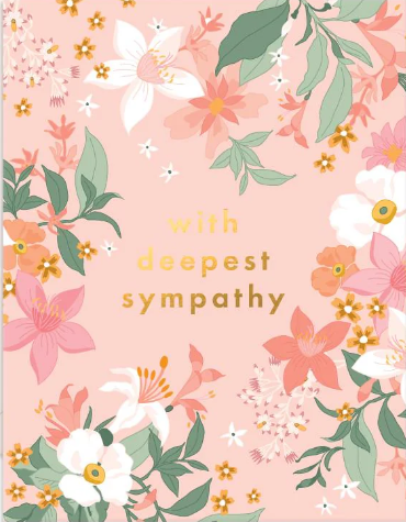 With Deepest Sympathy Card