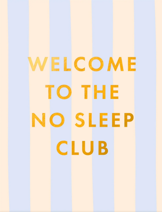 Cannot Sleep Members Card Hand Curated Gifts | Gift Hampers, Baskets & Cards – NQ Gift Hampers