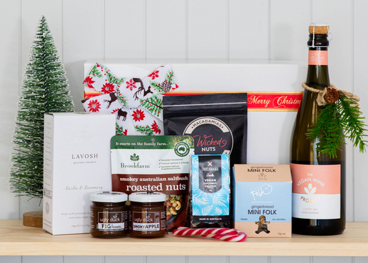 White Wine Vegan Christmas Hamper